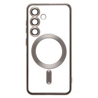 Чехол для Samsung SM-S921B (Galaxy S24) силиконовый MagSafe №7 <титановый> ― Nsk.OnlineBazar.su