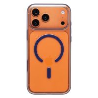 Чехол для Apple iPhone 17 Pro Max пластиковый MagSafe Vawi <синий> ― Nsk.OnlineBazar.su
