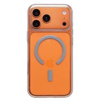 Чехол для Apple iPhone 17 Pro Max пластиковый MagSafe Vawi <серебристый> ― Nsk.OnlineBazar.su