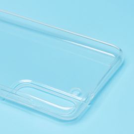 Чехол для Samsung SM-G990B (Galaxy S21 FE) силиконовый ультратонкий <прозрачный>