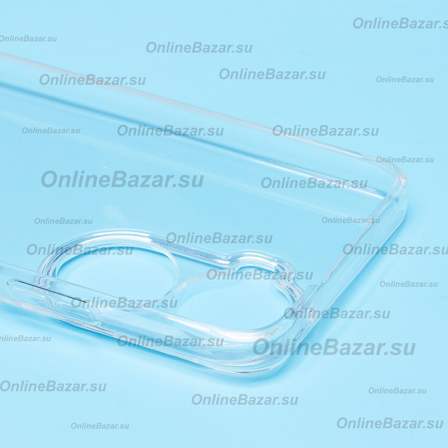 Чехол для Huawei Nova 12 SE силиконовый (0,9 mm) <прозрачный> ― Nsk.OnlineBazar.su