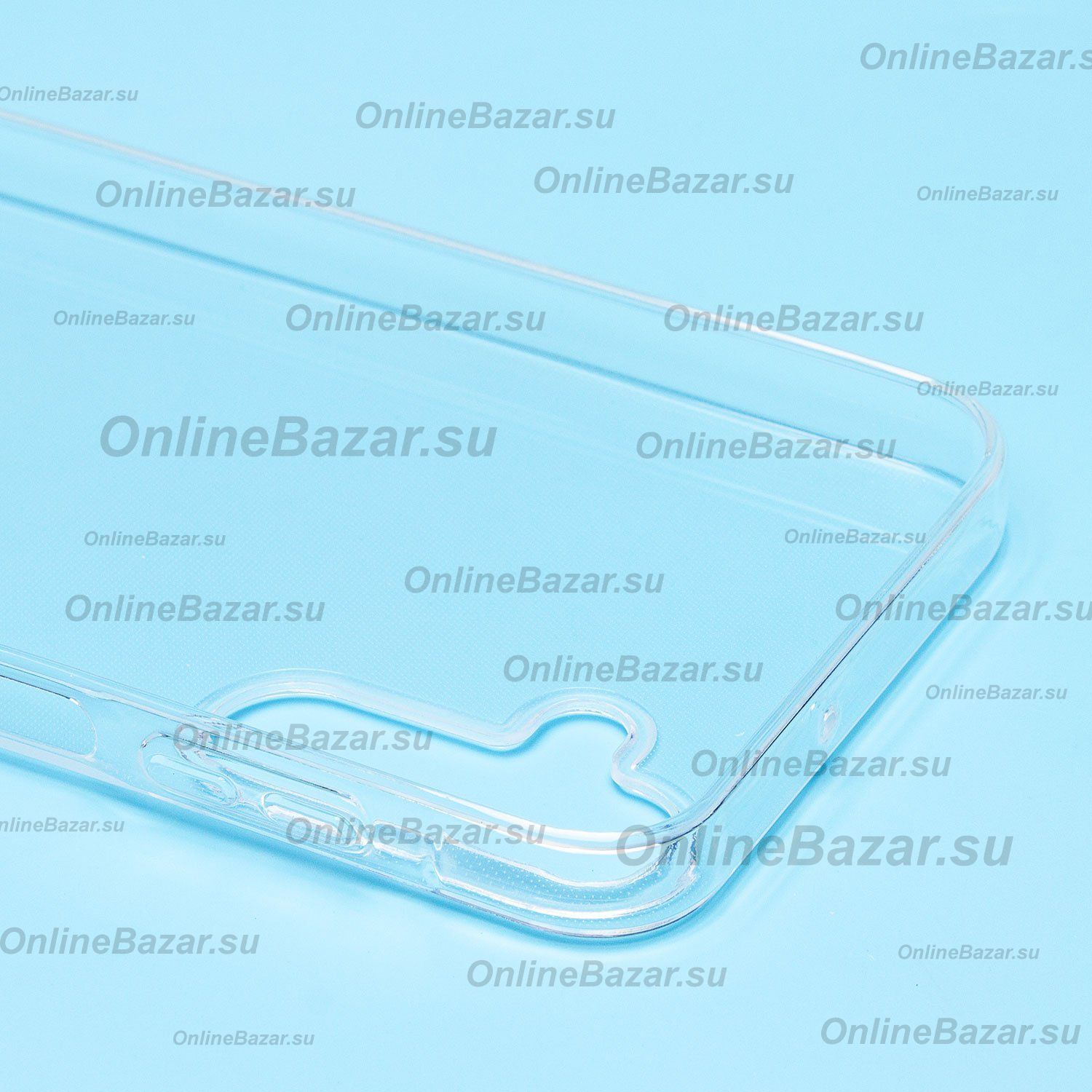 Чехол для Samsung SM-A155F (Galaxy A15) силиконовый (0,9 mm) <прозрачный> ― Nsk.OnlineBazar.su