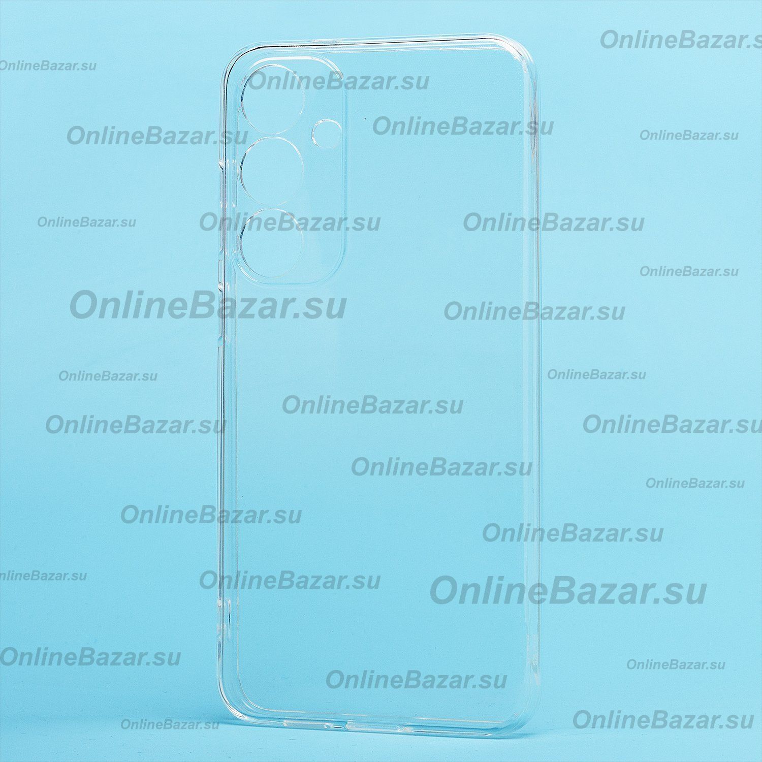 Чехол для Samsung SM-S936B (Galaxy S25 Plus) силиконовый (0,9 mm) <прозрачный> ― Nsk.OnlineBazar.su