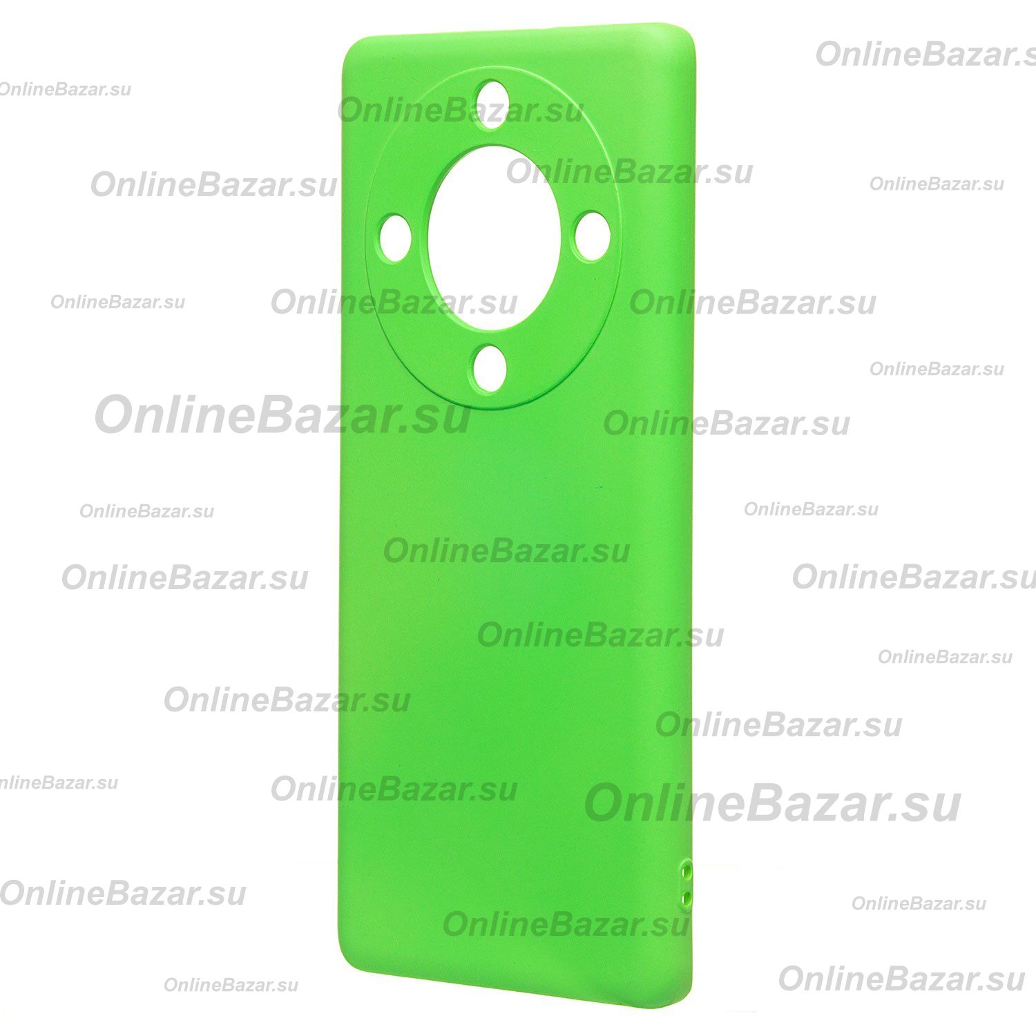 Чехол для Honor X9a (RMO-NX1) силиконовый Soft Touch 4 <зеленый> ― Nsk.OnlineBazar.su