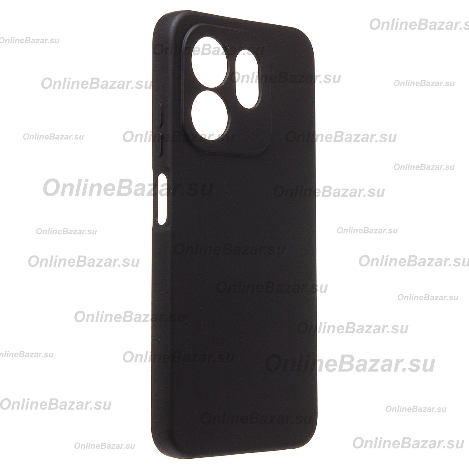 Чехол для Infinix Hot 50i (X6531B) силиконовый Soft Touch 4 <черный> ― Nsk.OnlineBazar.su