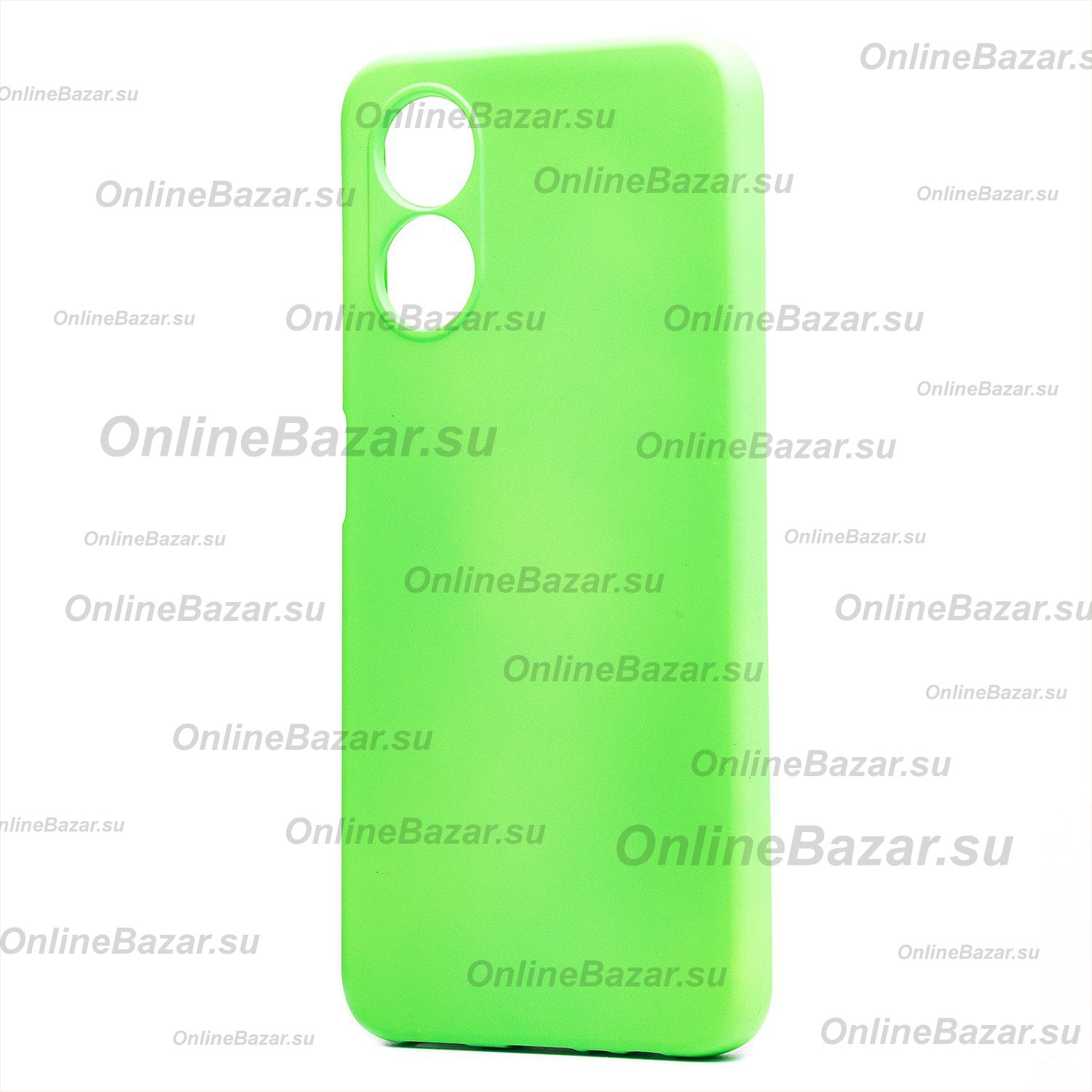Чехол для Oppo A17k силиконовый Soft Touch 4 <зеленый> ― Nsk.OnlineBazar.su