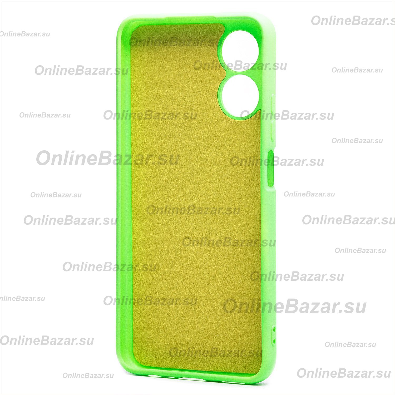 Чехол для Oppo A17k силиконовый Soft Touch 4 <зеленый> ― Nsk.OnlineBazar.su