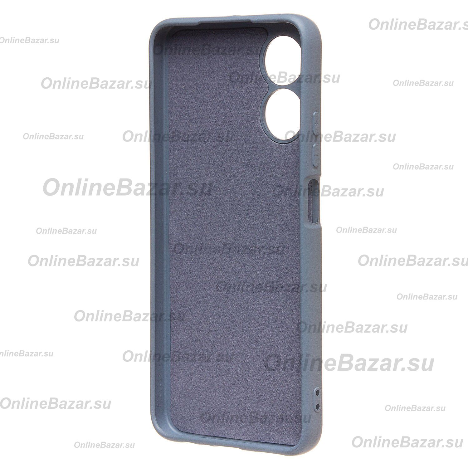 Чехол для Oppo A17 силиконовый Soft Touch 4 <серый> ― Nsk.OnlineBazar.su