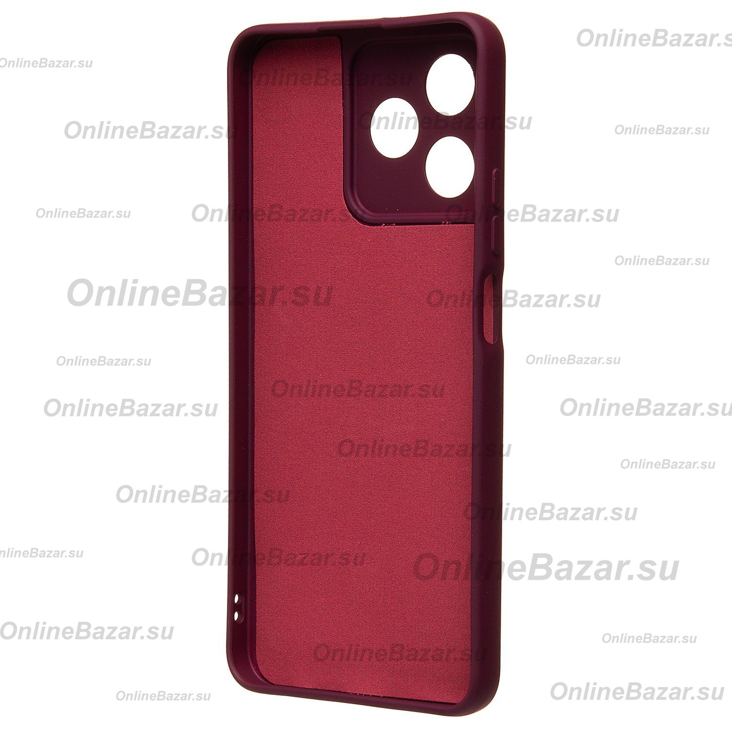 Чехол для Realme Note 50 силиконовый Soft Touch 2 <бордовый> ― Nsk.OnlineBazar.su