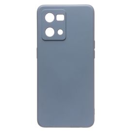 Чехол для Oppo CPH2363 силиконовый Soft Touch 4 <серый>