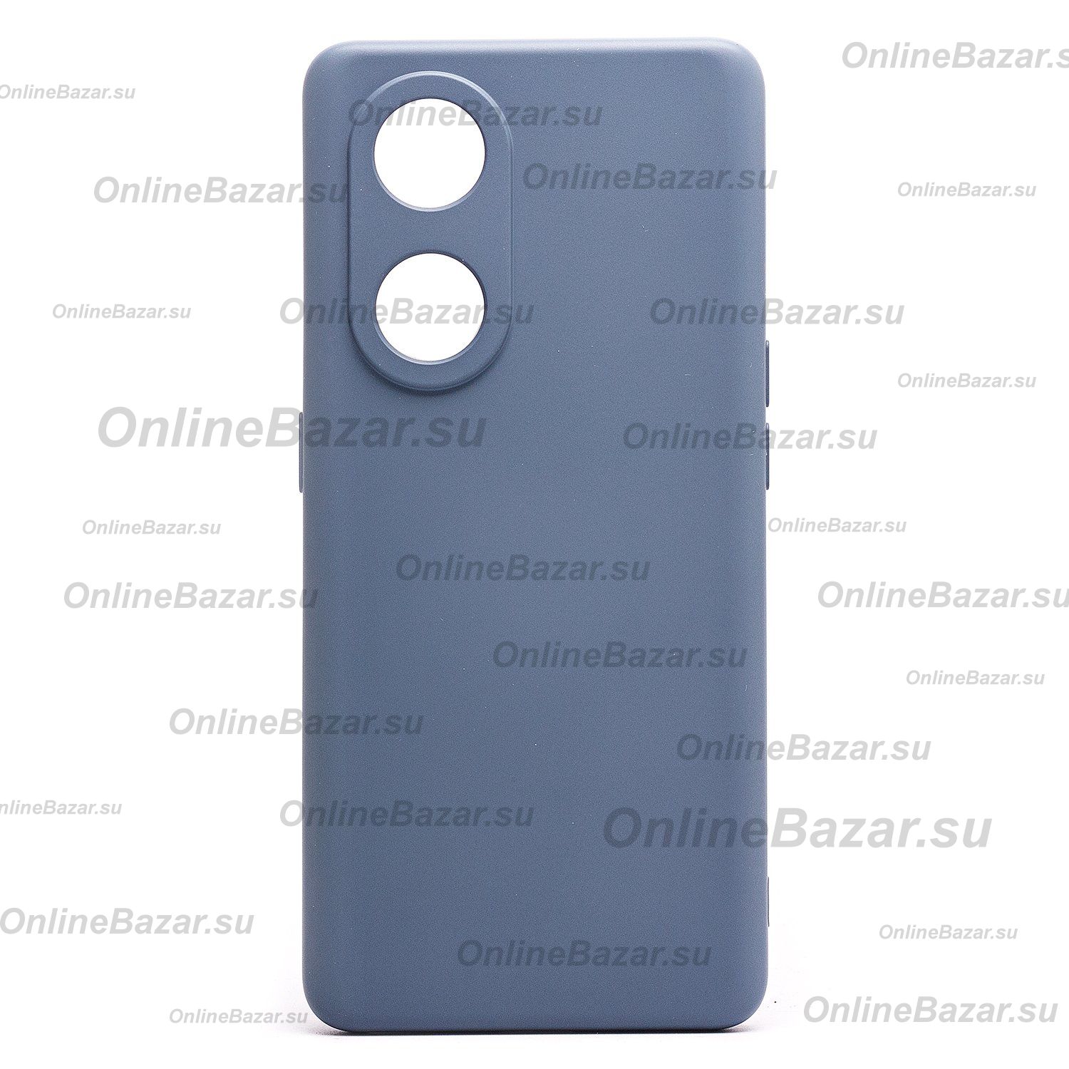 Чехол для Oppo CPH2505 силиконовый Soft Touch 4 <серый> ― Nsk.OnlineBazar.su