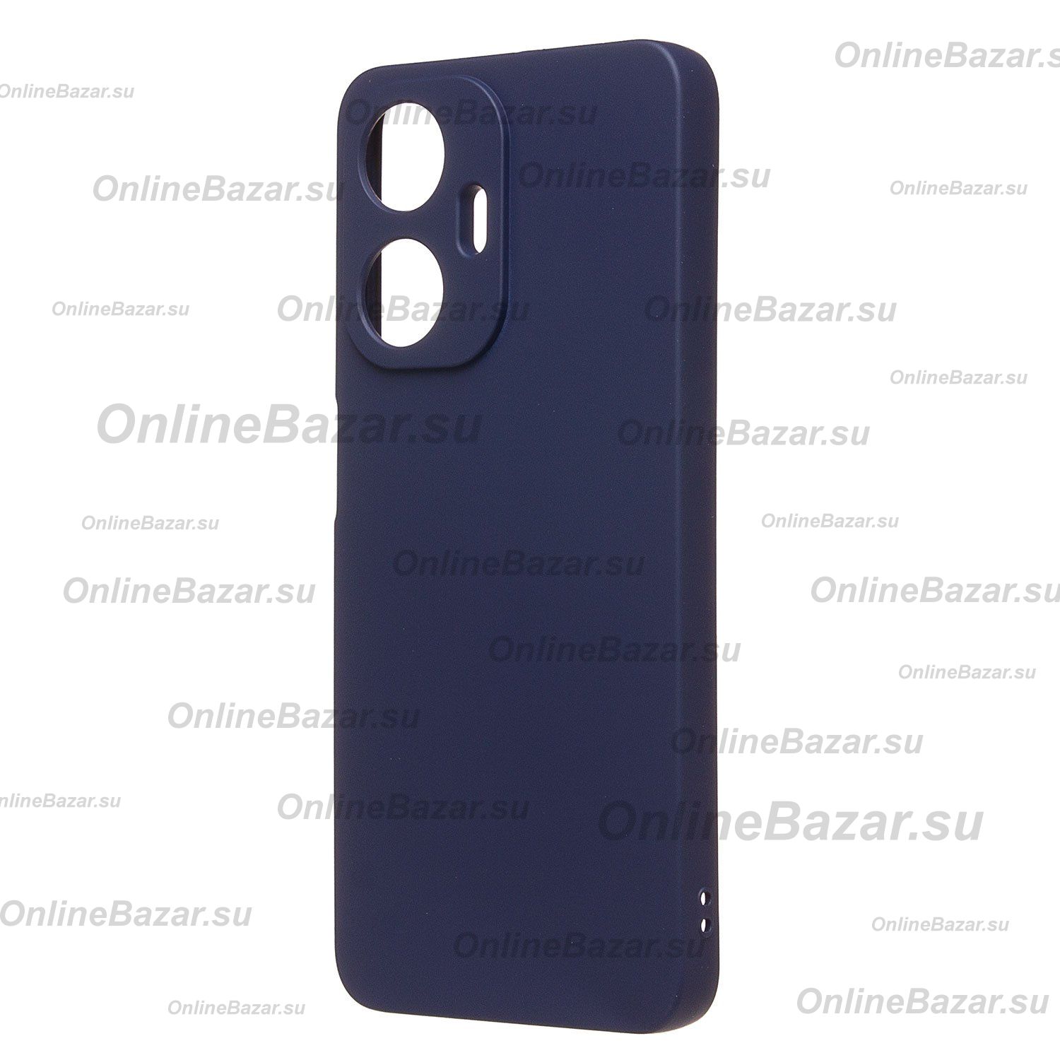 Чехол для Realme C55 силиконовый Soft Touch 4 <темно-синий> ― Nsk.OnlineBazar.su