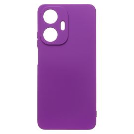 Чехол для Realme RMX3710 силиконовый Soft Touch 4 <фиолетовый>