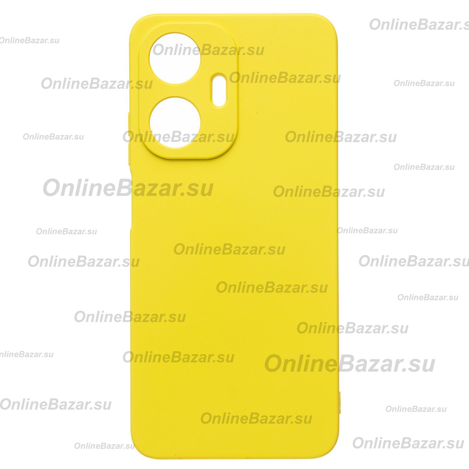 Чехол для Realme C55 силиконовый Soft Touch 4 <желтый> ― Nsk.OnlineBazar.su