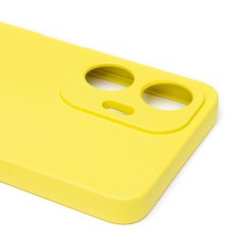 Чехол для Realme C55 силиконовый Soft Touch 4 <желтый>