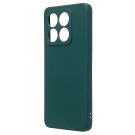 Чехол для Xiaomi 2406APNFAG силиконовый Soft Touch 4 <темно-зеленый>