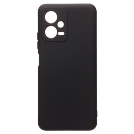 Чехол для Xiaomi Redmi Note 12 5G силиконовый Soft Touch 4 <черный>