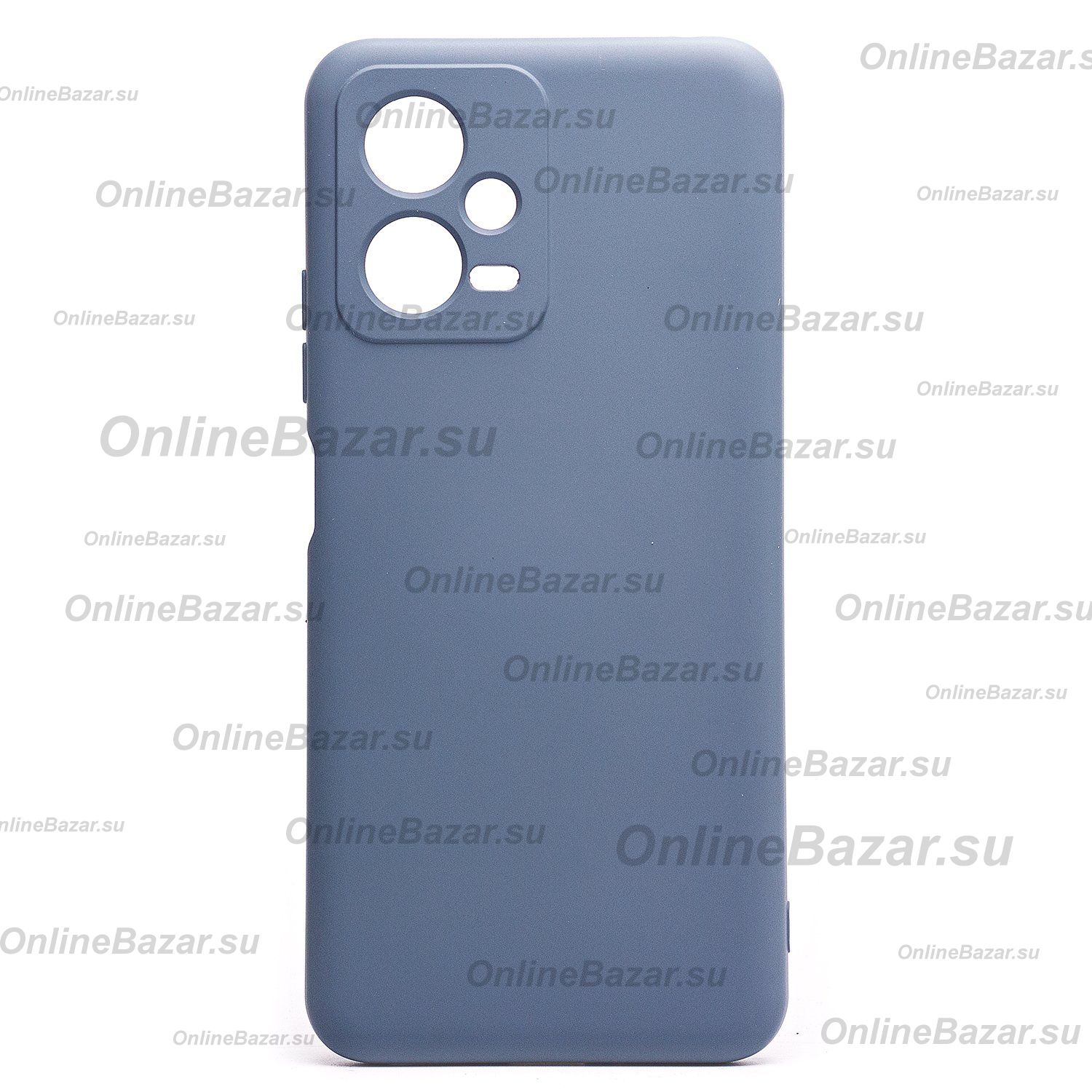Чехол для Xiaomi Redmi Note 12 5G силиконовый Soft Touch 4 <серый> ― Nsk.OnlineBazar.su