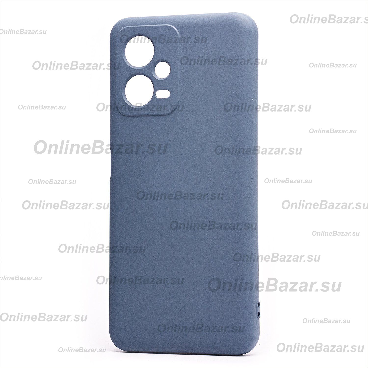 Чехол для Xiaomi Redmi Note 12 5G силиконовый Soft Touch 4 <серый> ― Nsk.OnlineBazar.su