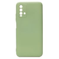 Чехол для Xiaomi Redmi 9T силиконовый Soft Touch 4 <светло-зеленый> ― Nsk.OnlineBazar.su
