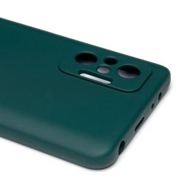 Чехол для Xiaomi M2101K6G силиконовый Soft Touch 4 <темно-зеленый>