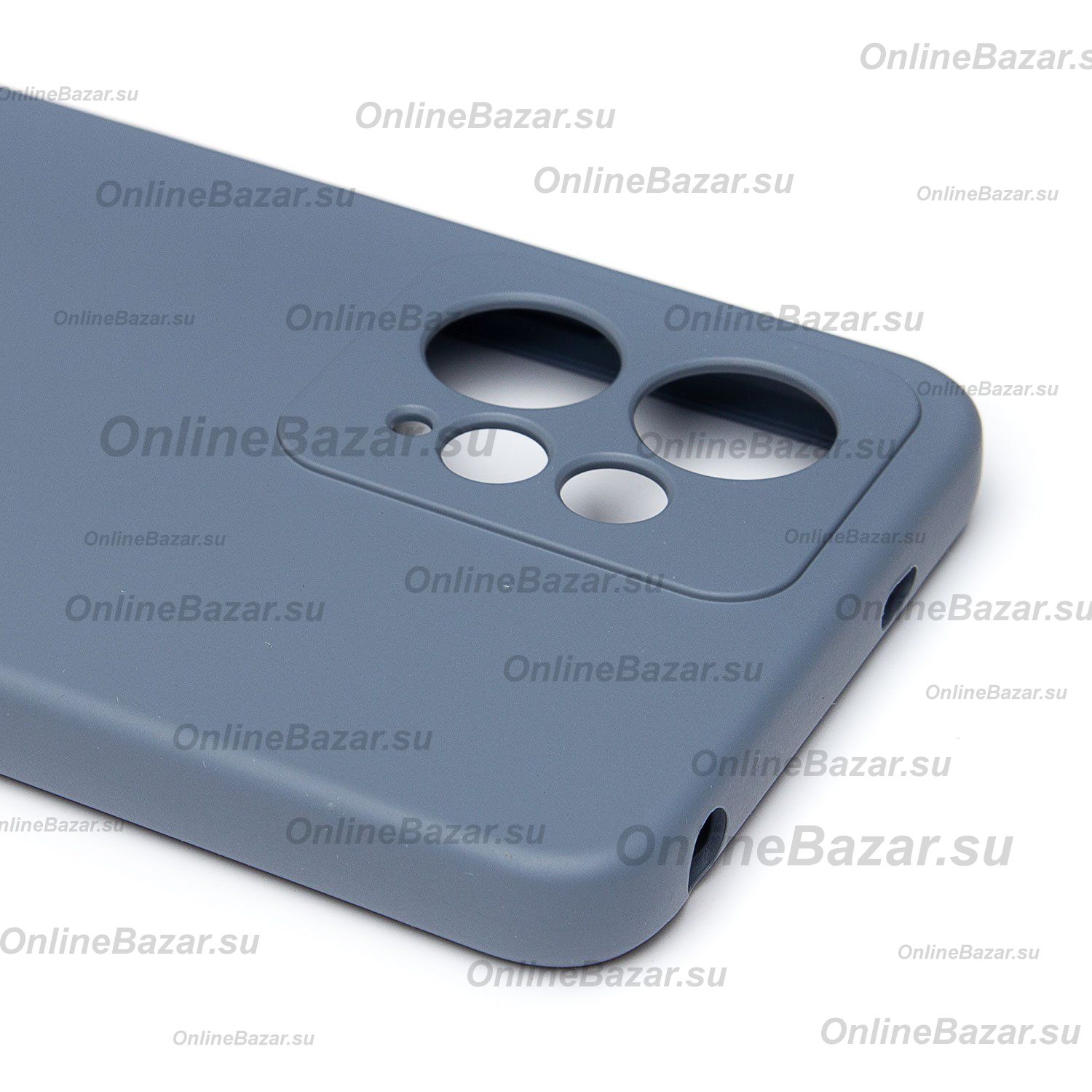 Чехол для Xiaomi 23021RAA2Y силиконовый Soft Touch 4 <серый> ― Nsk.OnlineBazar.su