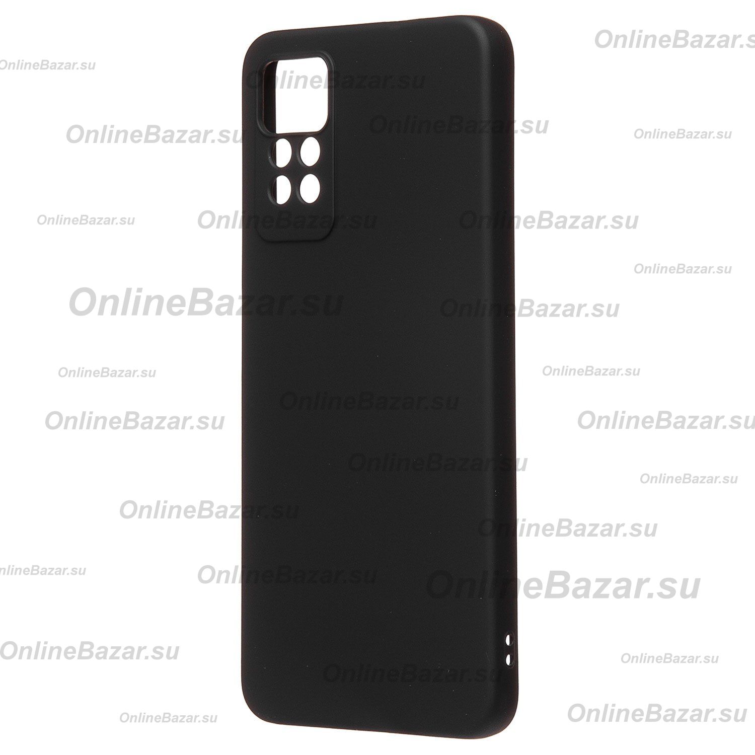 Чехол для Xiaomi 2209116AG 4G силиконовый Soft Touch 4 <черный> ― Nsk.OnlineBazar.su