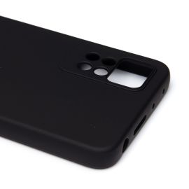 Чехол для Xiaomi 2209116AG 4G силиконовый Soft Touch 4 <черный>