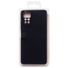 Чехол для Xiaomi 2209116AG 4G силиконовый Soft Touch 4 <черный>