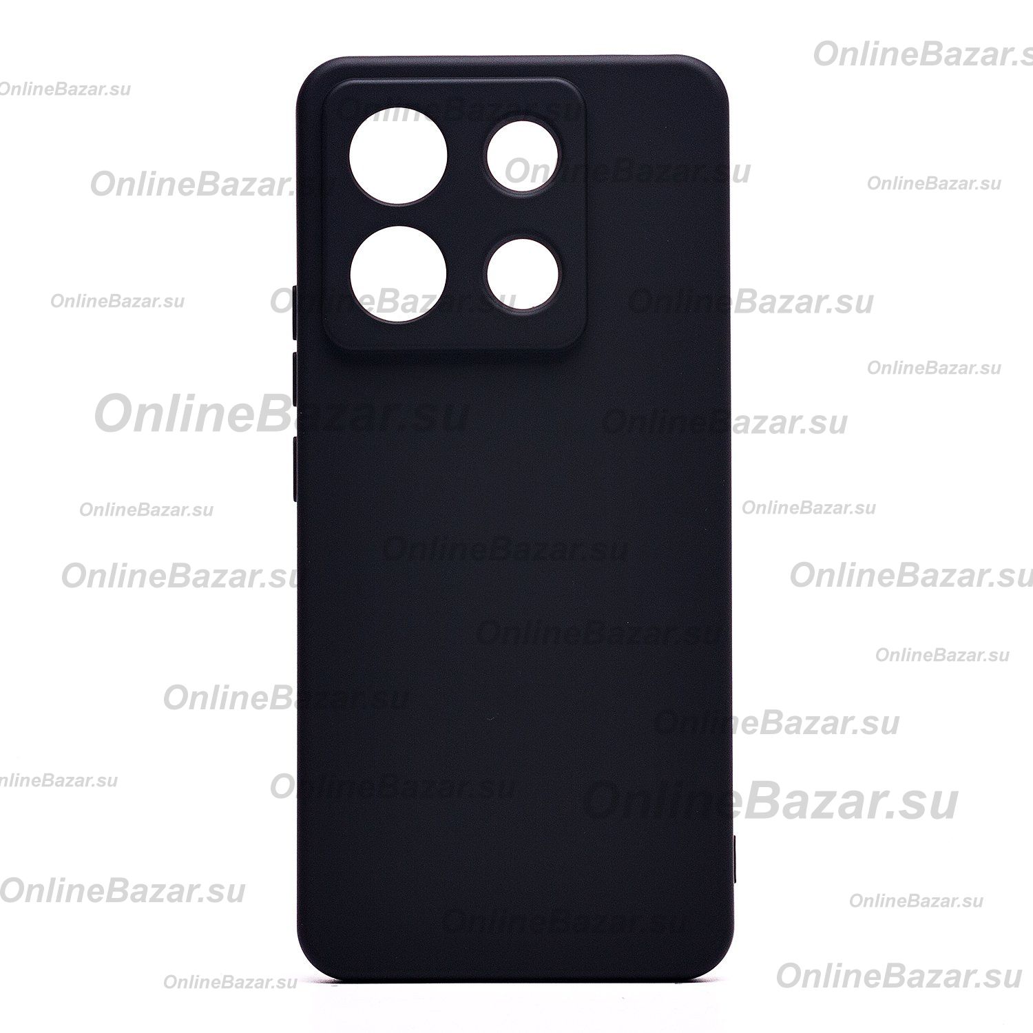 Чехол для Xiaomi 2312DRA50C силиконовый Soft Touch 4 <черный> ― Nsk.OnlineBazar.su