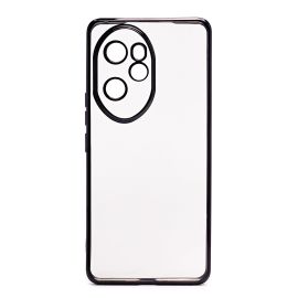 Чехол для Honor 100 Pro силиконовый ультратонкий Pilot <черный>