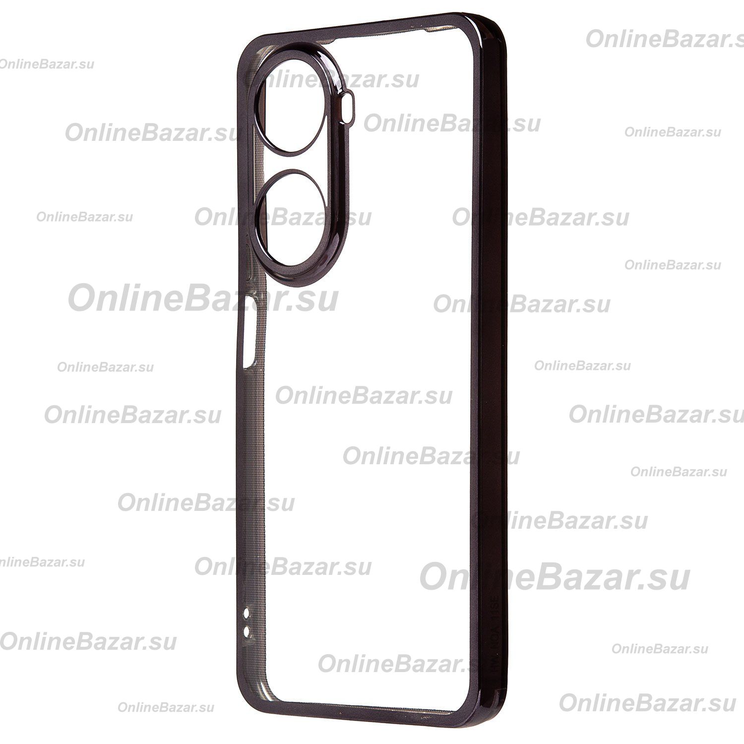 Чехол для Huawei Nova 12 SE силиконовый ультратонкий Pilot <черный> ― Nsk.OnlineBazar.su