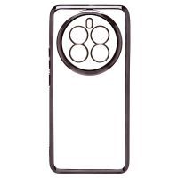 Чехол для Realme 12 Pro+ 5G силиконовый ультратонкий Pilot <черный> ― Nsk.OnlineBazar.su