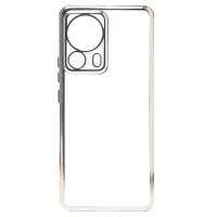 Чехол для Xiaomi 13 Lite силиконовый ультратонкий Pilot <серебристый> ― Nsk.OnlineBazar.su