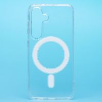 Чехол для Samsung SM-S936B (Galaxy S25 Plus) пластиковый MagSafe №4 <прозрачный> (премиум) ― Nsk.OnlineBazar.su