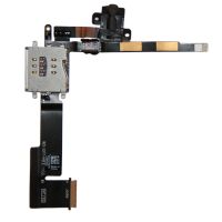 Шлейф для Apple iPad 2 Wi-Fi+3G на разъем гарнитуры в сборе с держателем sim-карты ― Nsk.OnlineBazar.su