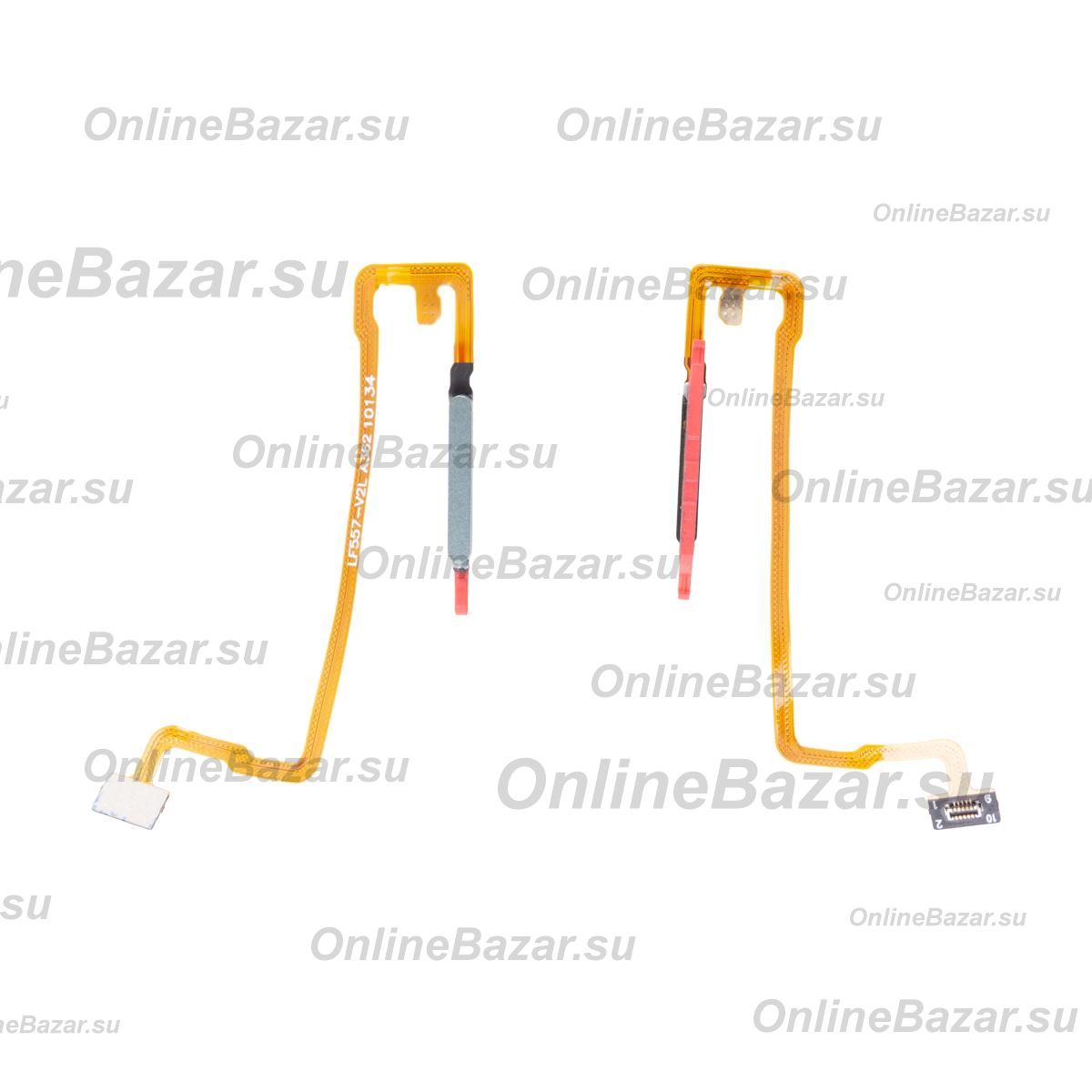 Шлейф для Honor X7c (ALT-LX1) сканер отпечатка пальцев <зеленый> ― Nsk.OnlineBazar.su