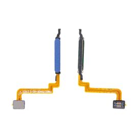 Шлейф для Xiaomi Redmi Note 10 5G сканер отпечатка пальцев <синий>