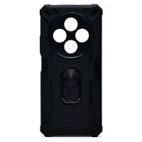 Чехол для Xiaomi Redmi 14C силиконовый противоударный с кольцом №2 <черный> ― Nsk.OnlineBazar.su