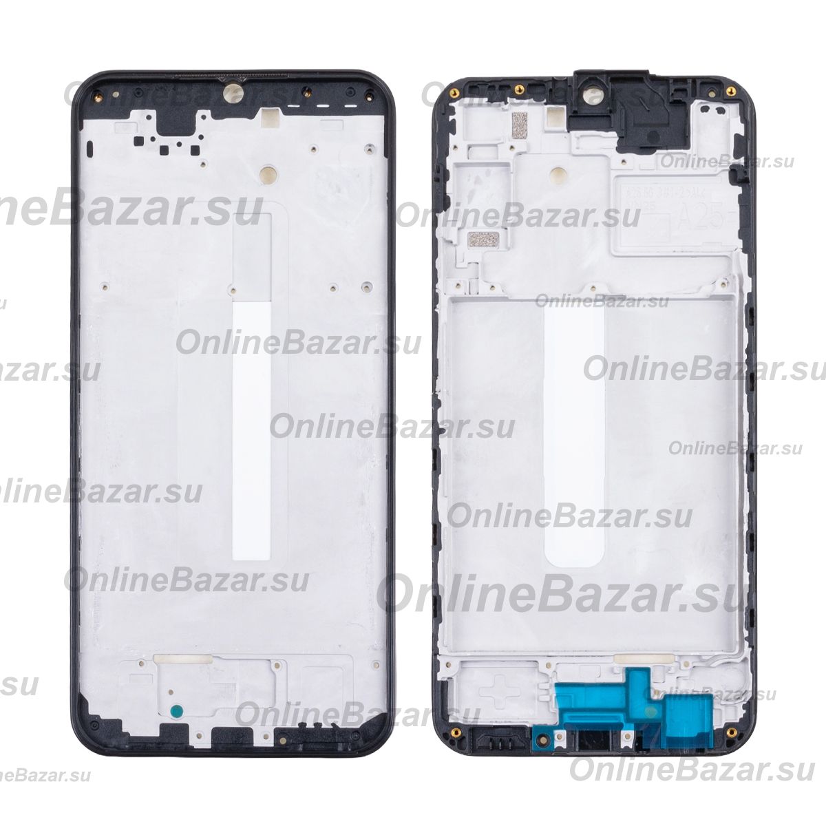 Рамка дисплея для Samsung SM-A256E (Galaxy A25 5G) <черный> ― Nsk.OnlineBazar.su