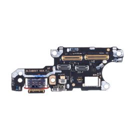 Плата нижняя для Huawei ABR-LX9 на системный разъем, разъем Sim-карты и микрофон (оригинал)