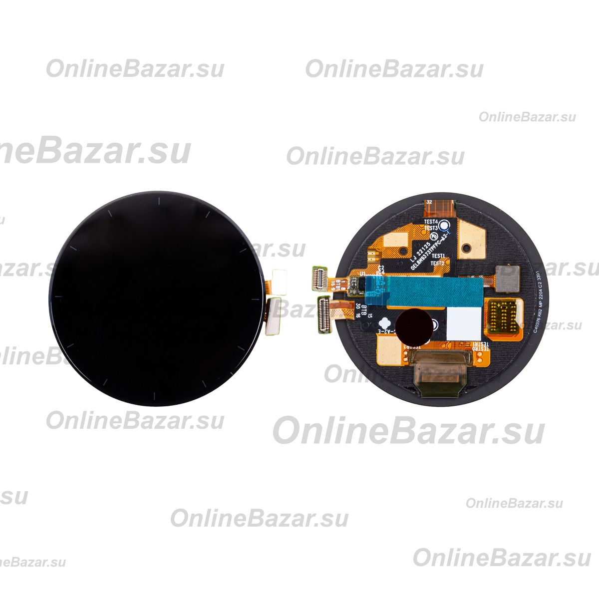 Дисплей для Xiaomi Watch S1 (M2112W1) в сборе с тачскрином <черный> (оригинал) ― Nsk.OnlineBazar.su