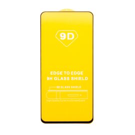 Защитное стекло для Infinix Hot 20S (X6827) (2.5D/полная наклейка) <черный>
