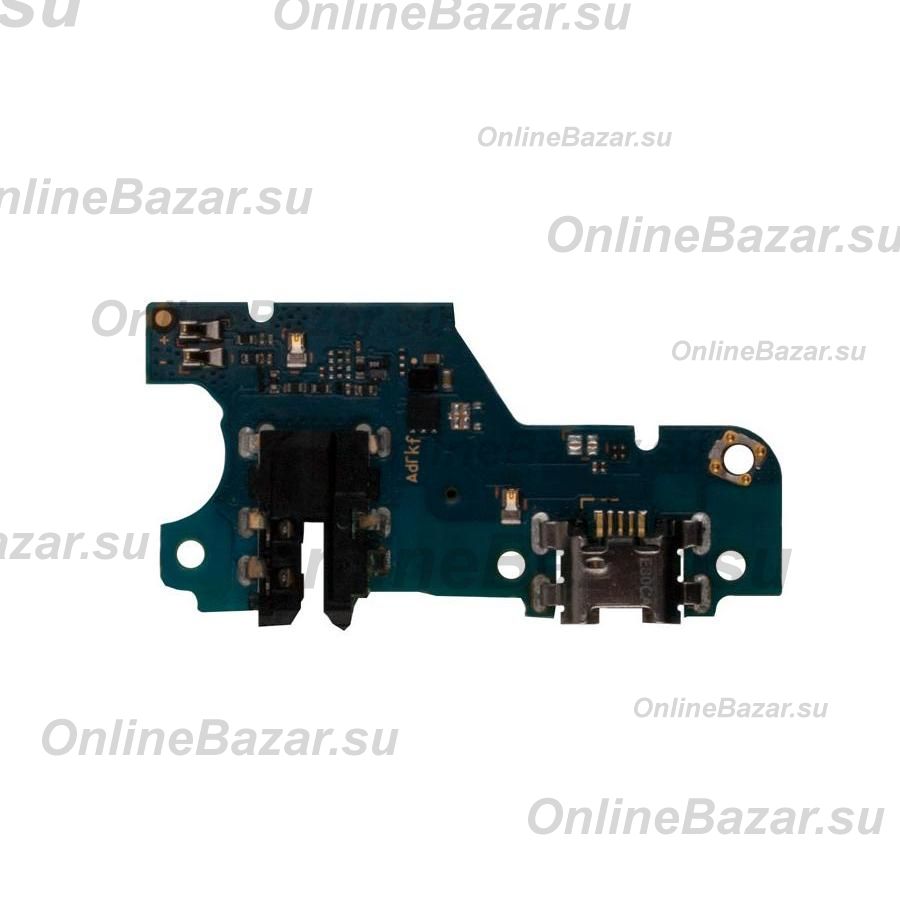 Плата нижняя для Huawei MED-LX9N на системный разъем, разъем гарнитуры и микрофон (оригинал) ― Nsk.OnlineBazar.su