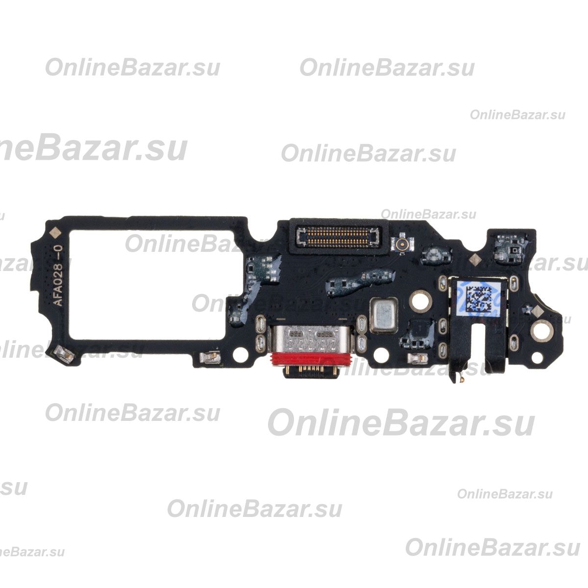 Плата нижняя для Oppo A9 2020 на системный разъем, разъем гарнитуры и микрофон ― Nsk.OnlineBazar.su