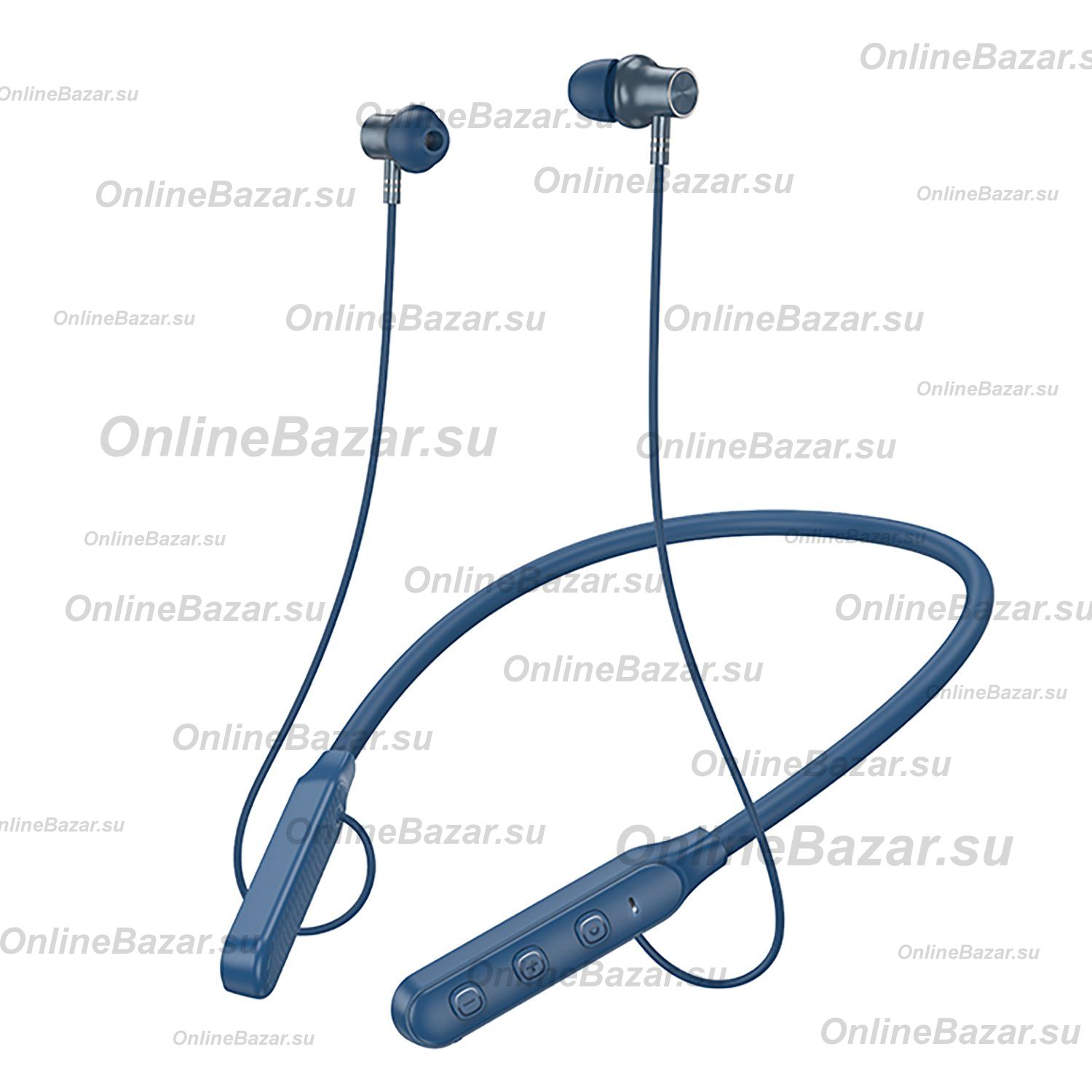 Беспроводные Bluetooth наушники Hoco ES74 <синий> ― Nsk.OnlineBazar.su