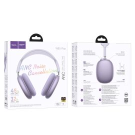 Беспроводные Bluetooth наушники Hoco W65 Plus <фиолетовый>