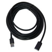 USB удлинитель - USB (папа) - USB (мама) 5 метров <черный> ― Nsk.OnlineBazar.su