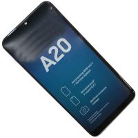 Дисплей для Samsung SM-A205F (Galaxy A20) модуль в сборе с тачскрином <черный> (оригинал SP) ― Nsk.OnlineBazar.su