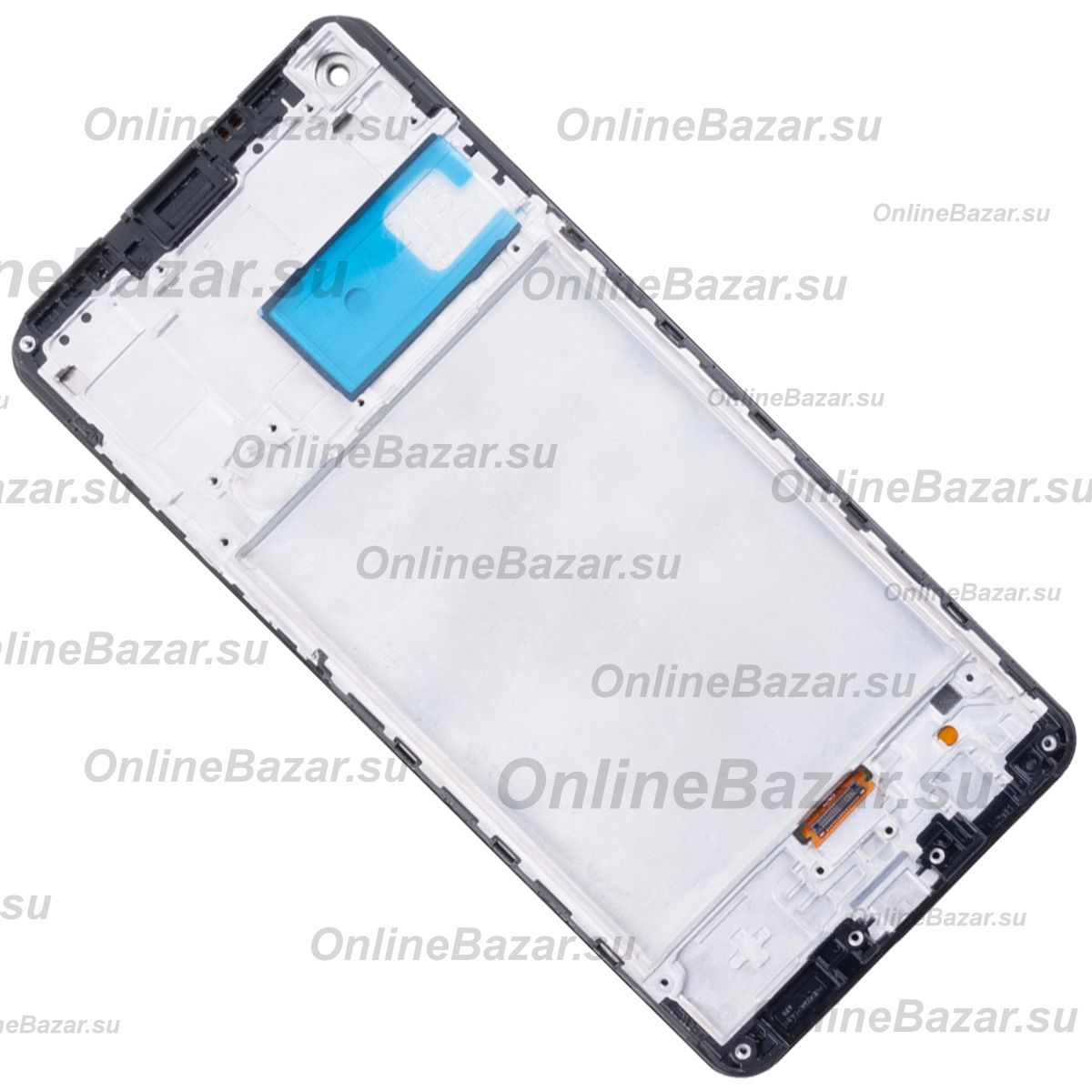 Дисплей для Samsung SM-A217F (Galaxy A21s) модуль в сборе с тачскрином <черный> ― Nsk.OnlineBazar.su